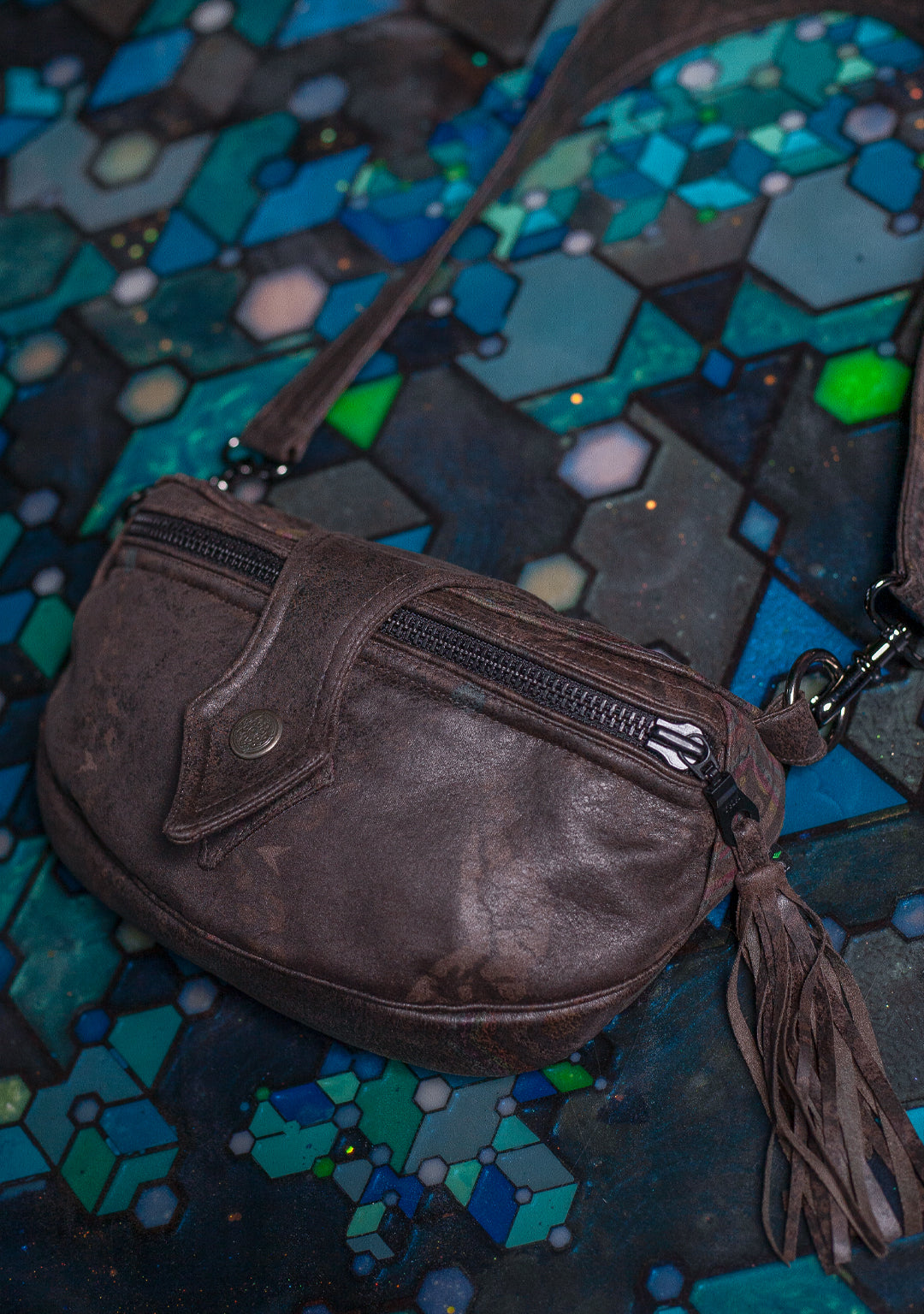 Hand Bag / Fake Leather - PSYGALAK Rider